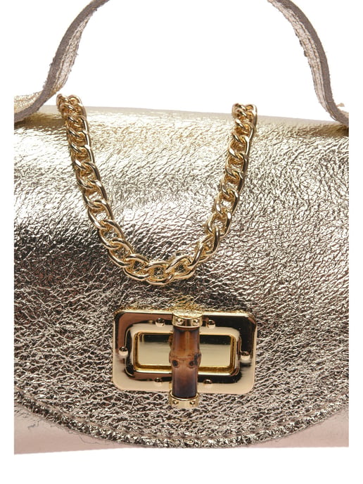 Roberta M Gold Rindsledertasche - Image 3
