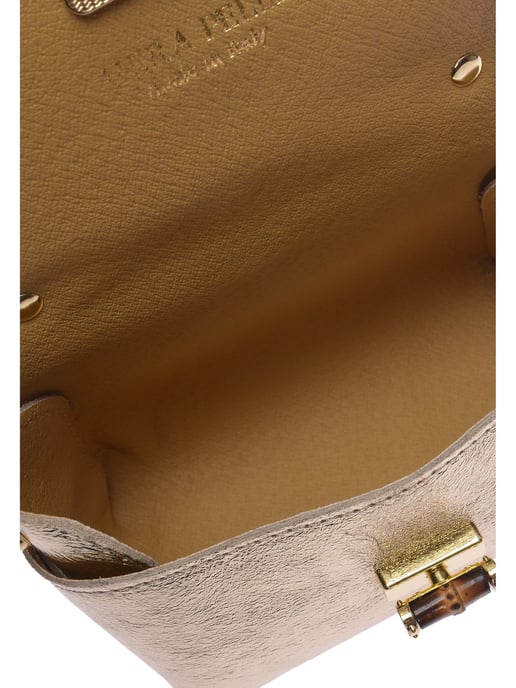 Roberta M Gold Rindsledertasche - Image 4