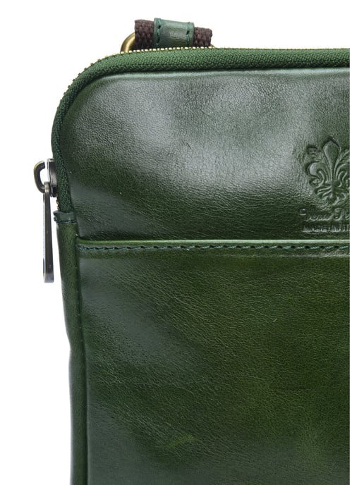 Anna Luchini Grün Rindsledertasche - Image 3