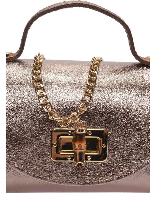 Roberta M Bronze Rindsledertasche - Image 3