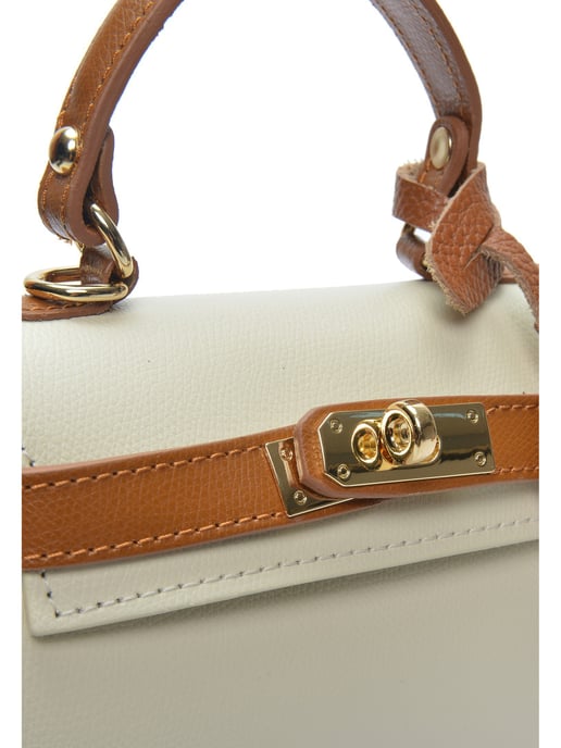 Isabella Rhea Zweifarbig Rindsledertasche - Image 3