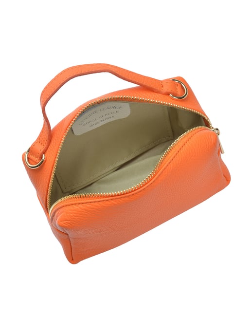 Isabella Rhea Orange Rindsledertasche - Image 4