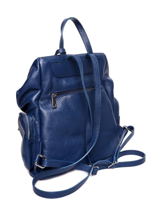 Luisa Vannini Blau Rindsledertasche - Image 2