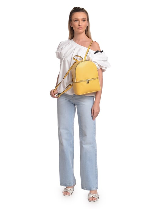 Isabella Rhea Gelb Rindsledertasche - Image 5