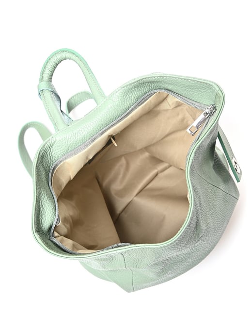 Anna Luchini Grün Rindsledertasche - Image 4