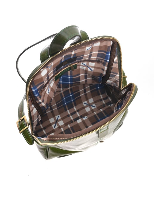 Anna Luchini Grün Rindsledertasche - Image 4