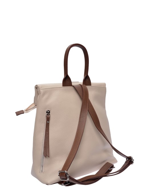 Luisa Vannini Zweifarbig Rindsledertasche - Image 2
