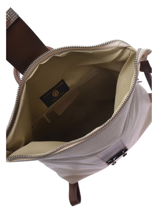 Luisa Vannini Zweifarbig Rindsledertasche - Image 4