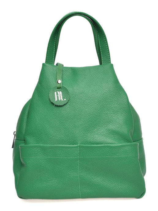 Anna Luchini Grün Rindsledertasche - Image 1