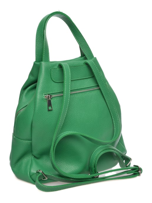 Anna Luchini Grün Rindsledertasche - Image 2