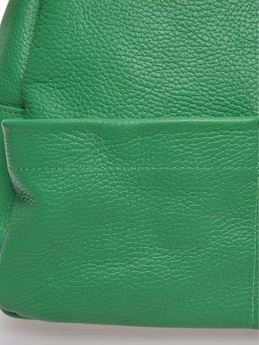 Anna Luchini Grün Rindsledertasche - Image 3