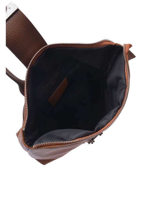 Luisa Vannini Zweifarbig Rindsledertasche - Image 4