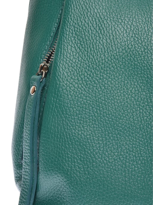 Anna Luchini Grün Rindsledertasche - Image 3