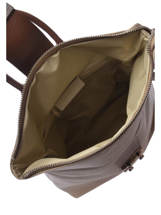 Luisa Vannini Zweifarbig Rindsledertasche - Image 4