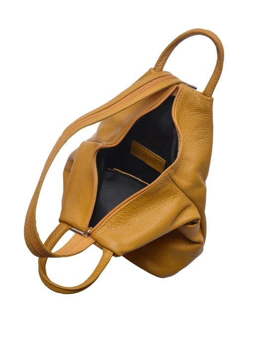 Isabella Rhea Senf Rindsledertasche - Image 4