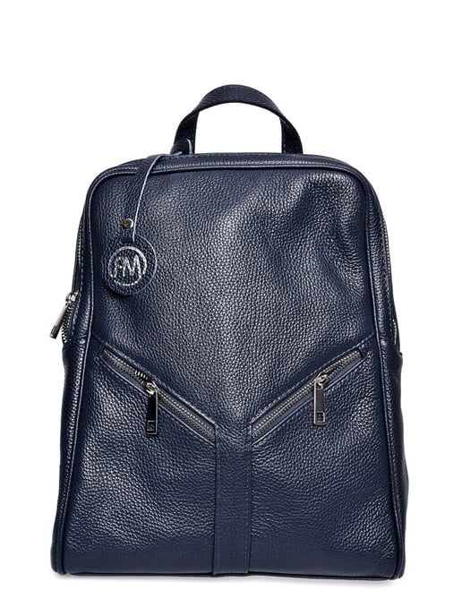 Roberta M Blau Rindsledertasche - Image 1