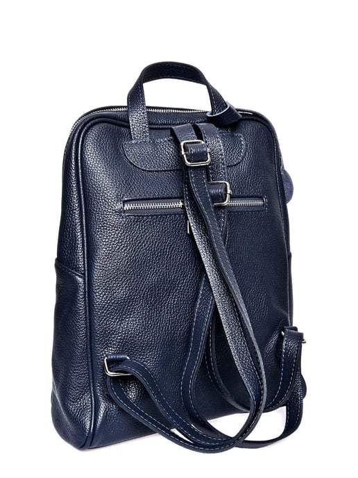 Roberta M Blau Rindsledertasche - Image 2