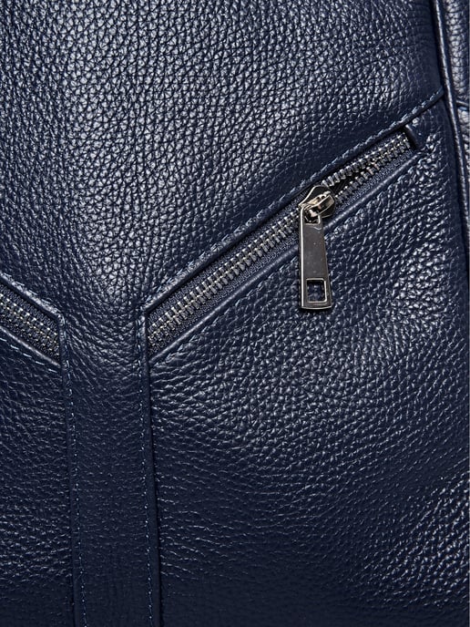 Roberta M Blau Rindsledertasche - Image 3
