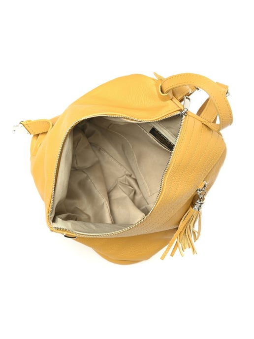 Isabella Rhea Senf Rindsledertasche - Image 4