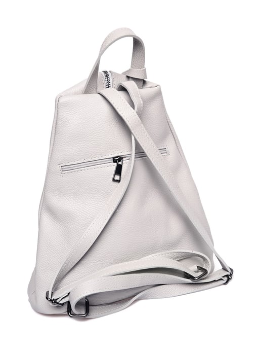 Luisa Vannini Grau Rindsledertasche - Image 2