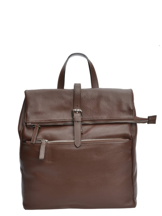 Anna Luchini Schokolade Rindsledertasche - Image 1