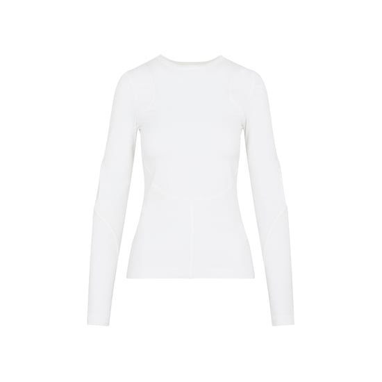 Weißes Stretch-Nylon-Top - Image 4