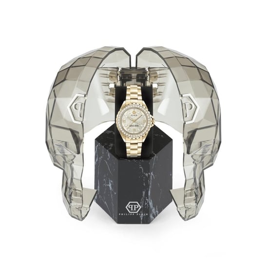 Philipp Plein Gold Edelstahl Armbanduhr - Image 3