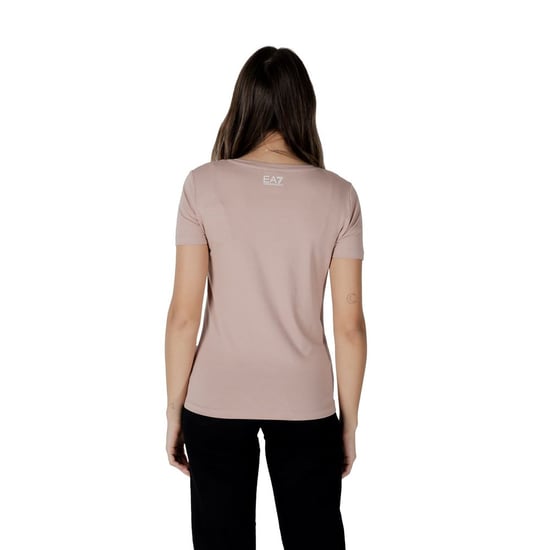 EA7 Emporio Armani Pinkes Baumwoll-T-Shirt - Image 2
