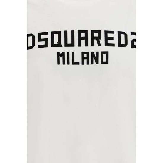 Dsquared² Weißes Baumwoll-T-Shirt - Image 3
