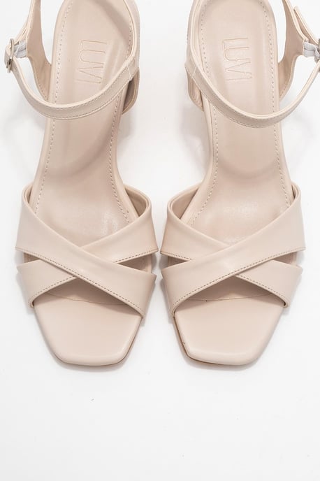 Melin Cross Riemen Stiletto Sandale - Image 3