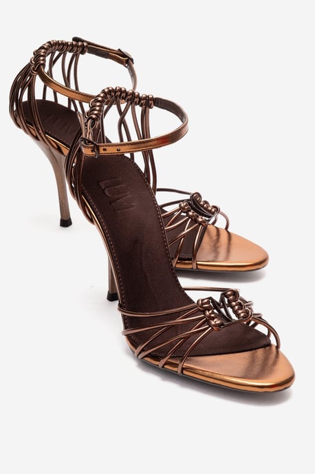 Arona Knöchelriemen Stiletto Sandale - Image 1