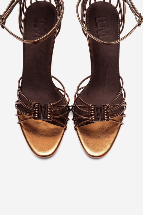 Arona Knöchelriemen Stiletto Sandale - Image 2