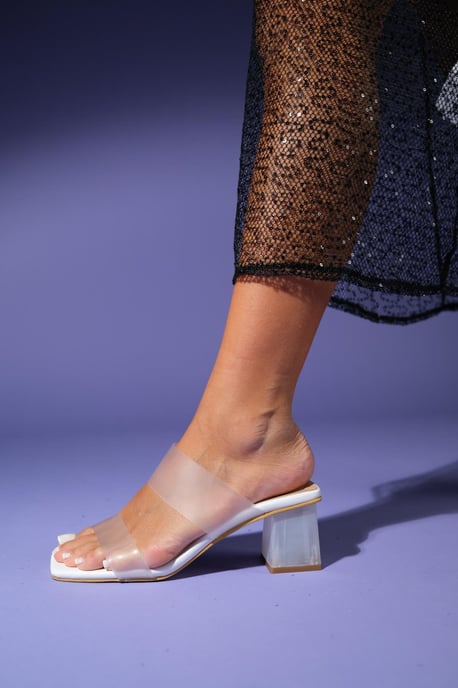 Elara Transparent Riemen Sandale (Women) - Image 5