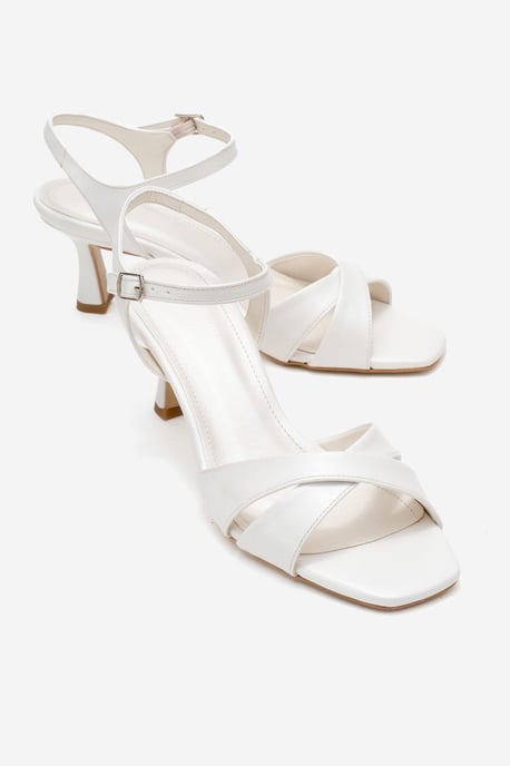 Melin Cross Riemen Stiletto Sandale - Image 2