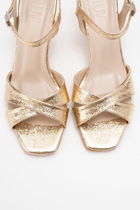 Melin Cross Riemen Stiletto Sandale - Image 3