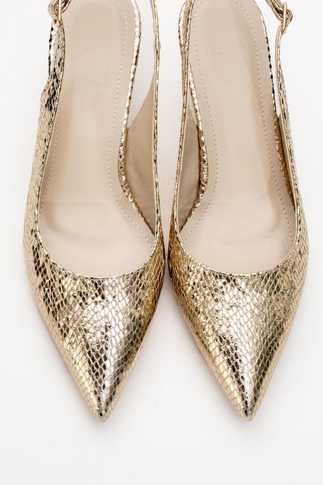 Prologue Pointed Toe Pumps für Damen - Gold - Image 2