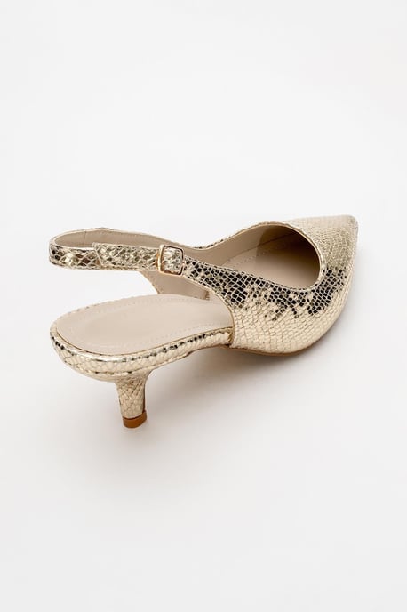 Prologue Pointed Toe Pumps für Damen - Gold - Image 3