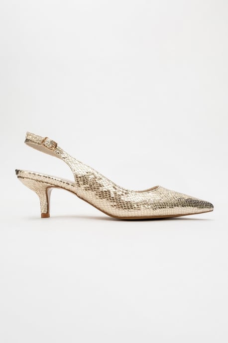 Prologue Pointed Toe Pumps für Damen - Gold - Image 4