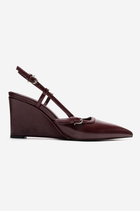 Celia Spitzer Zehenbereich Keilabsatz Pumps (Damen) - Image 4