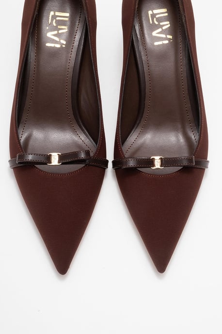 Annie Schleife Spitzer Zehenbereich Pumps - Image 3