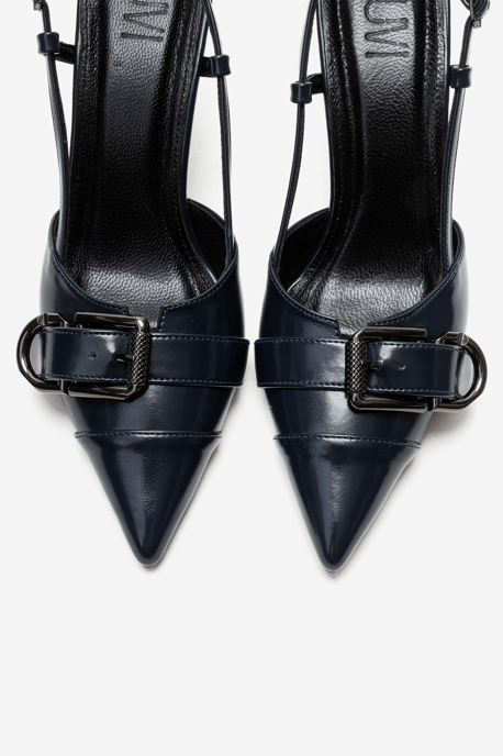 Noen Schnalle Spitzer Zehenbereich Stiletto Pumps - Image 3