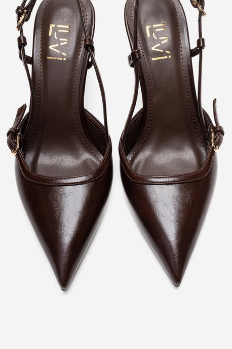 Celia Spitzer Zehenbereich Keilabsatz Pumps (Damen) - Image 2