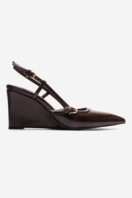 Celia Spitzer Zehenbereich Keilabsatz Pumps (Damen) - Image 4
