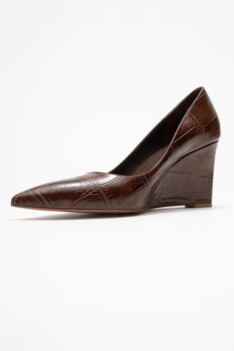 Puera Spitzer Zehenbereich Keilabsatz Pumps (Damen) - Image 4