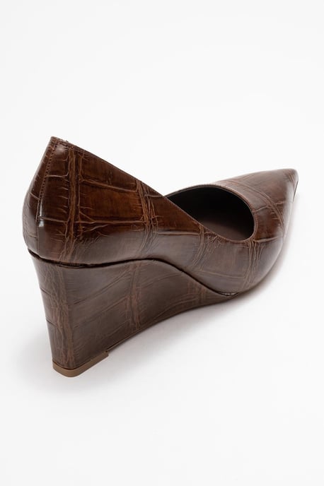 Puera Spitzer Zehenbereich Keilabsatz Pumps (Damen) - Image 5