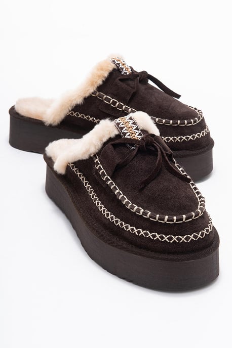 Yalina Leder-Platform-Mokassin-Slipper - Image 2