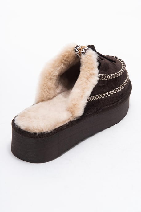 Yalina Leder-Platform-Mokassin-Slipper - Image 5