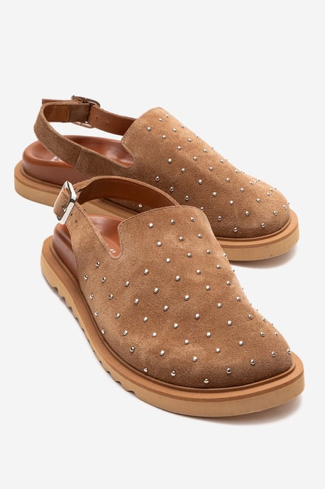 Our Leather Studded Clogs (Damen) - Image 1