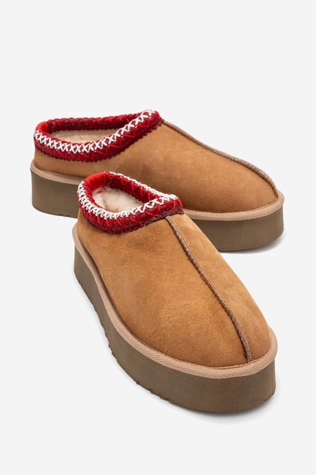 Avelia Leder Winterpantoffeln - Image 2