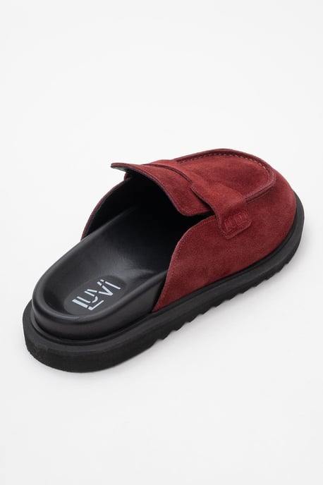 Laven Wildleder Clogs (Damen) - Image 3